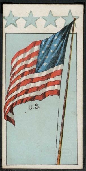 E236 Kendig Chocolate Candy Flags Of The World United States